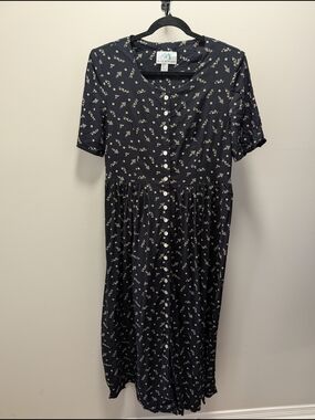 Vtg Mark Edwards Maxi Dress